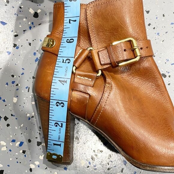 Ralph Lauren‎ Collection Boot Womens Black Label Cognac Equestrian Ankle Sz 9 - Picture 10 of 12